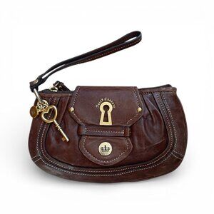 Vintage Y 2 K Juicy Couture Key Charm Wristlet Pouch | Women’s One Size